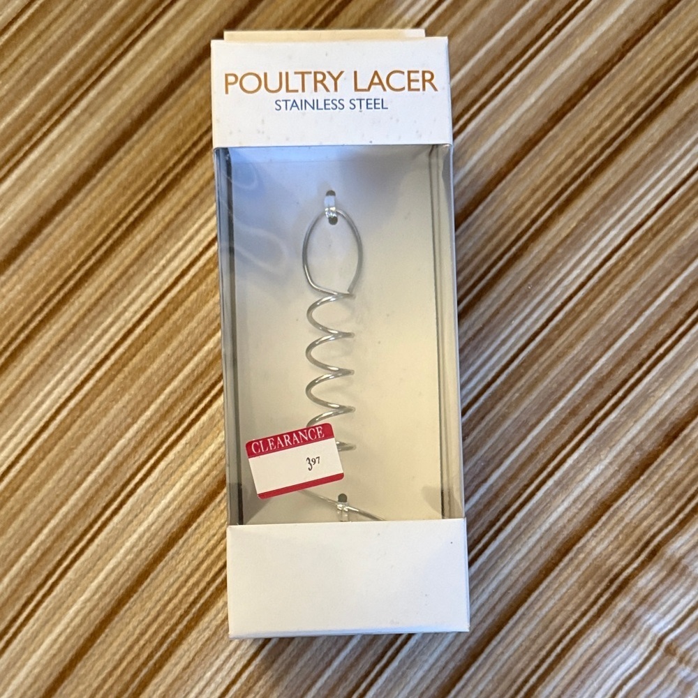 Stainless Steel Poultry Lacer